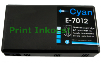 Kompatibilní náplň EPSON T7012 modrá