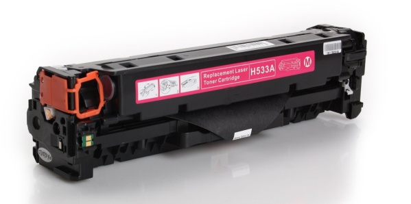 HP CC533A, Magenta, kompatibilní toner